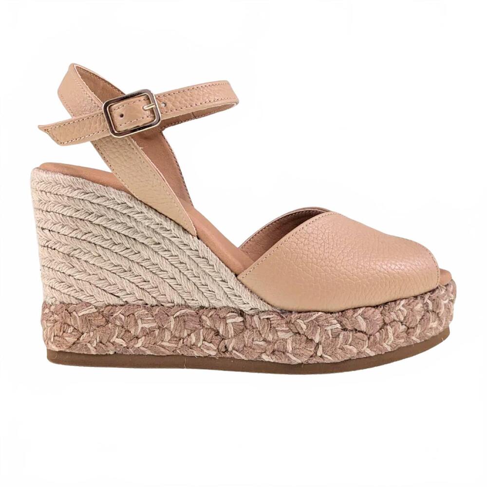 NEW ATELIERS women's nina espadrille wedges in tan